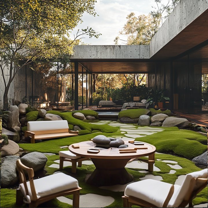 After - Japanese Zen Garden Design