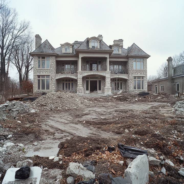 Before - Plain European-Style Estate