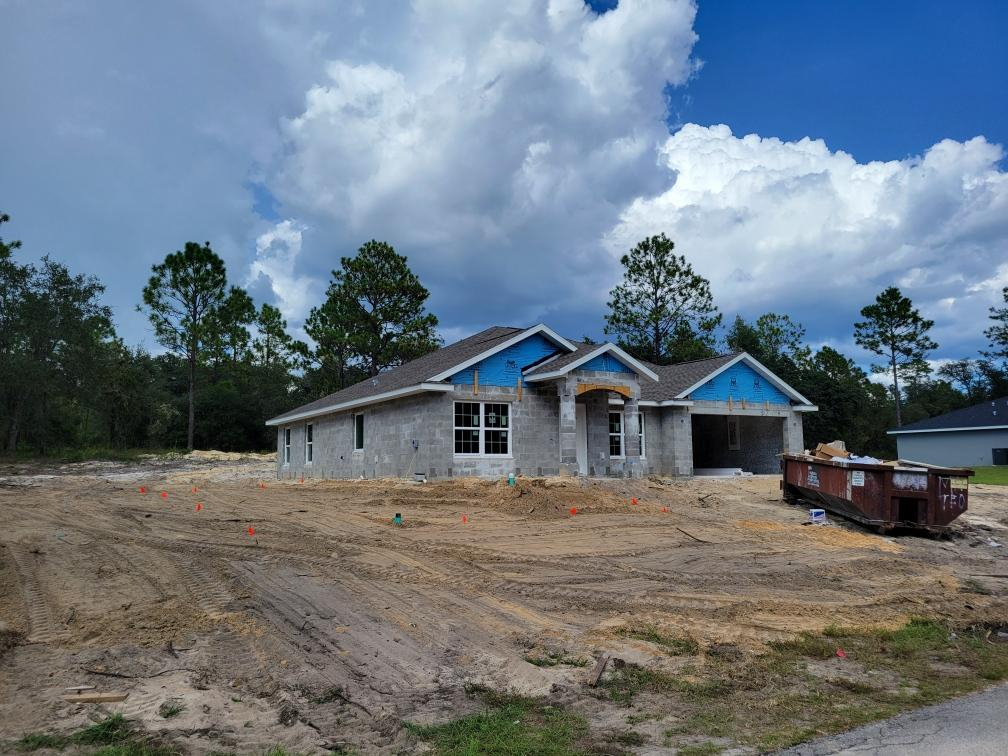 Original front yard before transformation