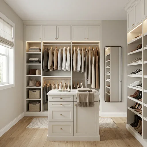 AI Walk-in Closet Design
